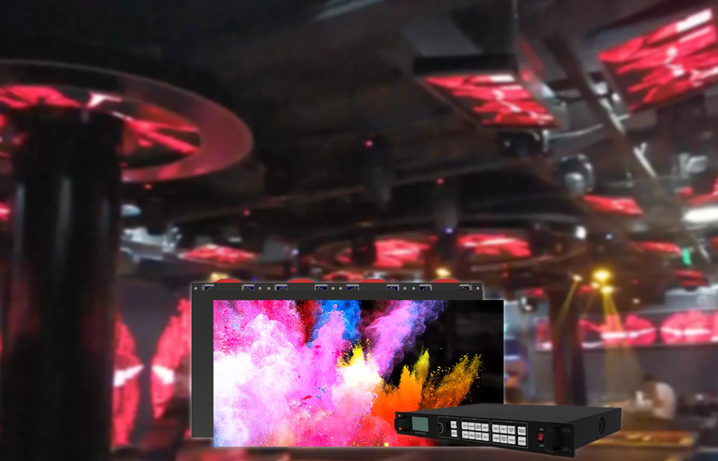 Led display and Video demodulator device