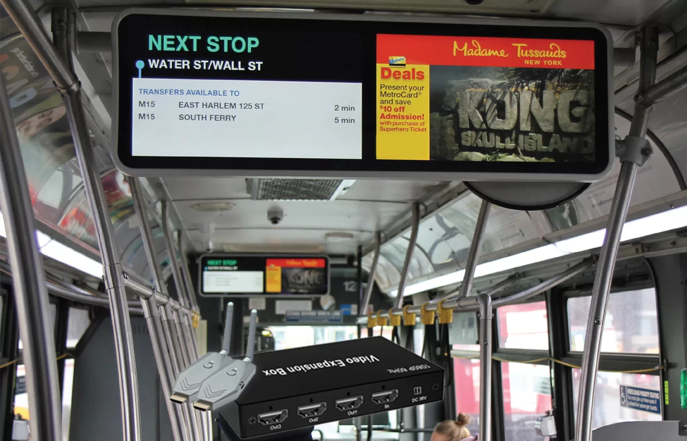 Video Expansion for bus system
