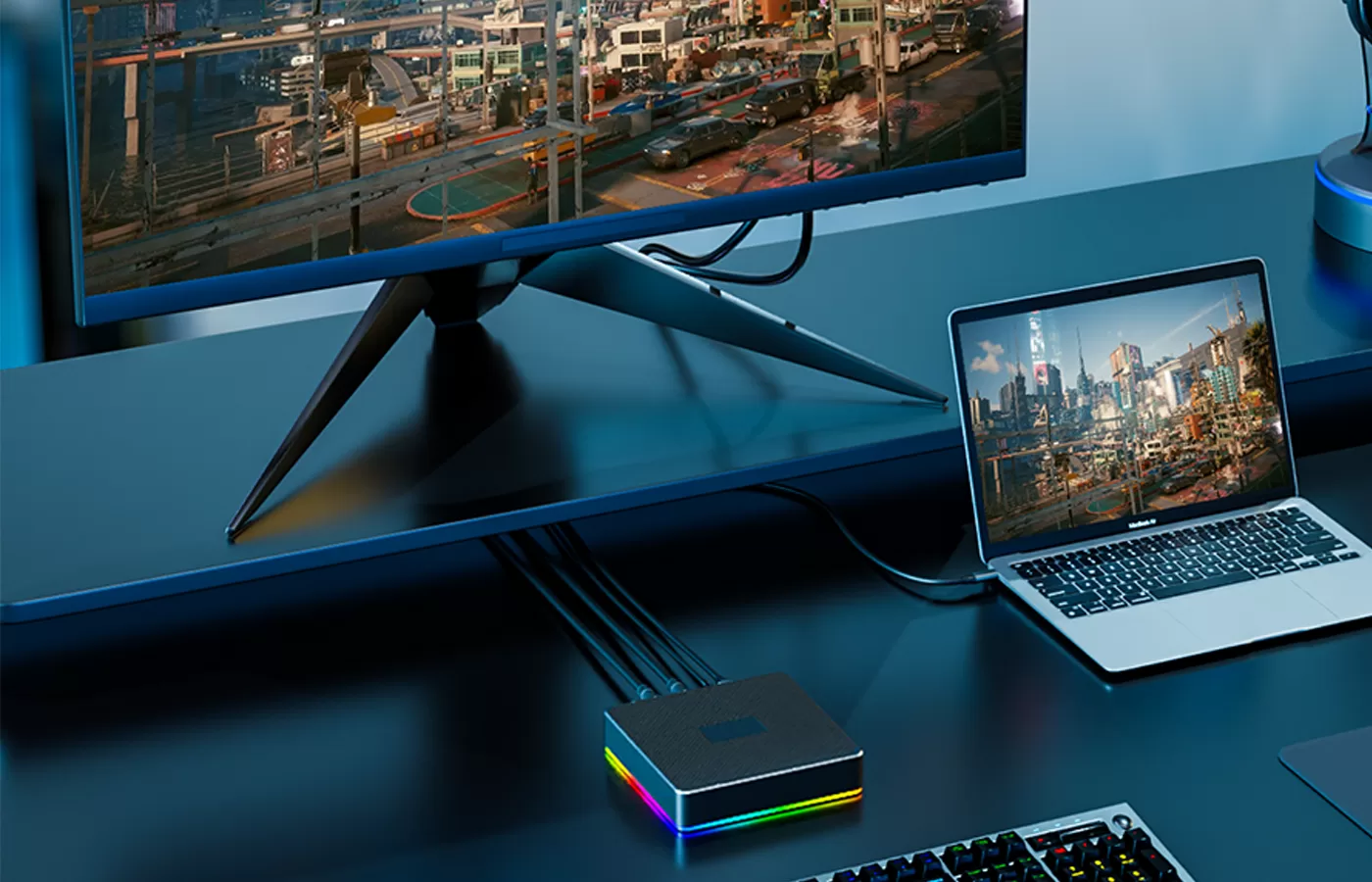 video capture box for phone or tablet