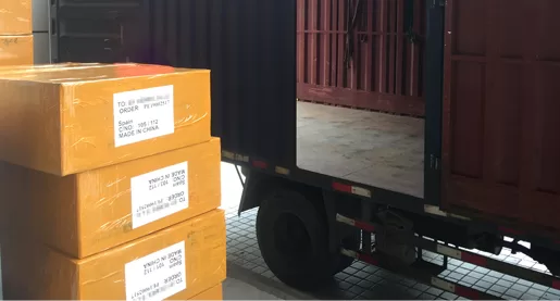 Shipment of products
——